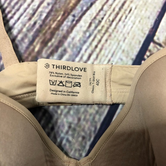 40c beige thirdlove bra - Picture 3 of 6